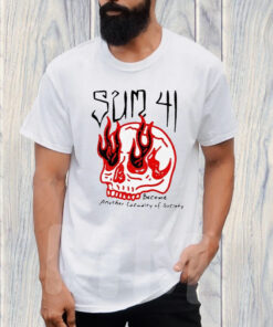 Sum 41 Store Skull Sketch T-Shirt