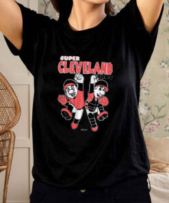 Super Cleveland Bros Mario T-Shirt2