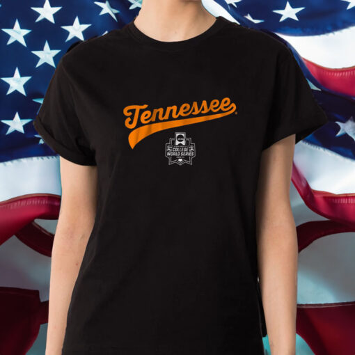 TENNESSEE BASEBALL 2024 COLLEGE WORLD SERIES T-SHIRT