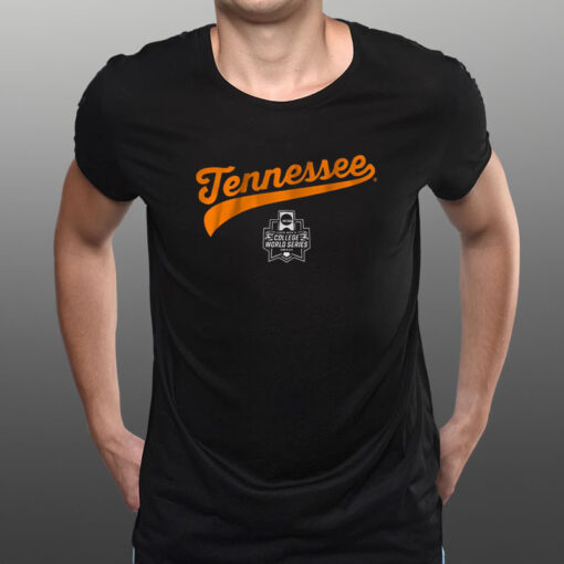 TENNESSEE BASEBALL 2024 COLLEGE WORLD SERIES T-SHIRT1