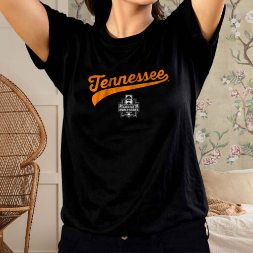 TENNESSEE BASEBALL 2024 COLLEGE WORLD SERIES T-SHIRT2