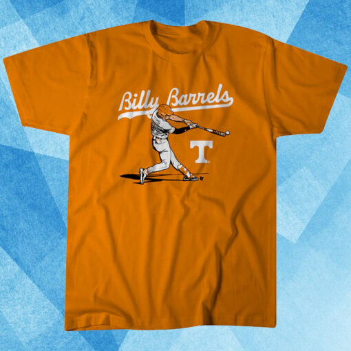 TENNESSEE BASEBALL BILLY AMICK BILLY BARRELS T-SHIRT