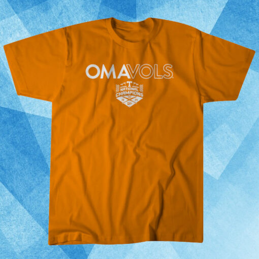 TENNESSEE BASEBALL CHAMPION OMAVOLS T-SHIRT