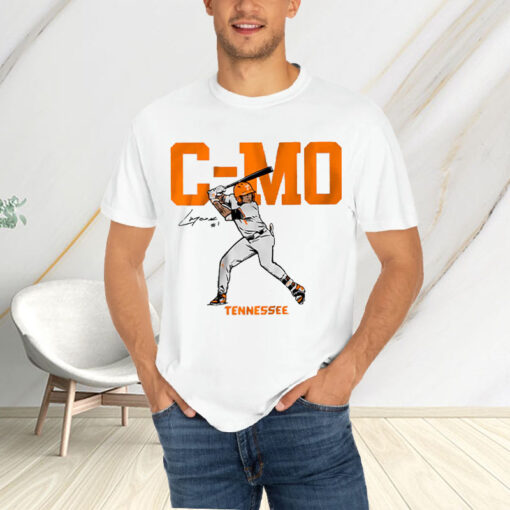 TENNESSEE BASEBALL CHRISTIAN MOORE C-MO T-SHIRT4