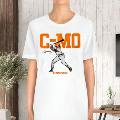 TENNESSEE BASEBALL CHRISTIAN MOORE C-MO T-SHIRT5