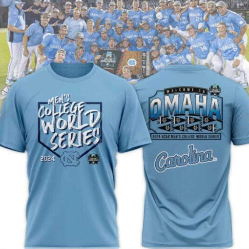 Tar Heels 2024 NCAA Men’s Baseball College World Series Swing Away T-Shirt