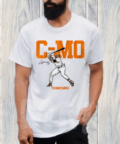 Tennessee Baseball Christian Moore C-Mo T-Shirt