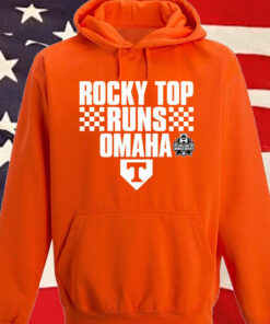 Tennessee Volunteers 2024 Ncaa Men’s Baseball College World Series Champions Rocky Top Runs Omaha Hoodie