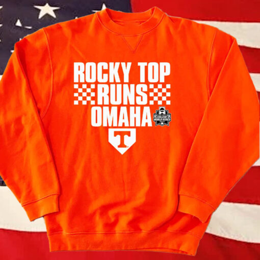 Tennessee Volunteers 2024 Ncaa Men’s Baseball College World Series Champions Rocky Top Runs Omaha Hoodie1