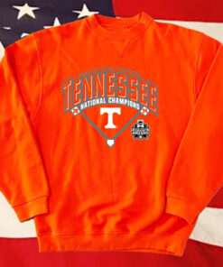 Tennessee Volunteers 2024 Ncaa Men’s Baseball College World Series Diamond Hoodie1