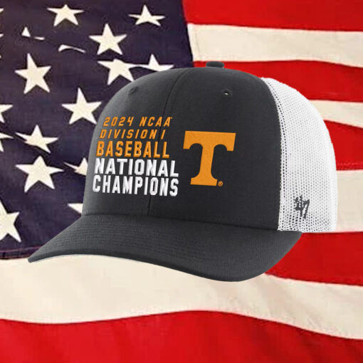 Tennessee Volunteers '47 2024 NCAA Men’s Baseball College World Series Champions Trucker Adjustable Hat