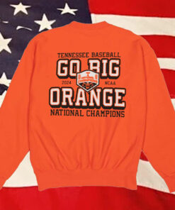 Tennessee Volunteers Champion 2024 Ncaa Men’s Baseball College World Series Champions Go Big Orange Hoodie1