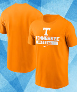 Tennessee Volunteers Nike Baseball T-Shirt - Tennessee Orange1