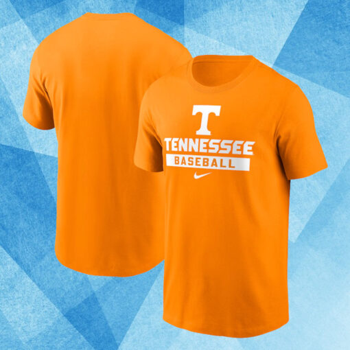 Tennessee Volunteers Nike Baseball T-Shirt - Tennessee Orange1