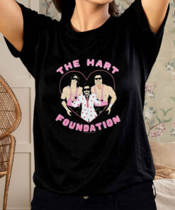 The Hart Foundation Heart T-Shirt2