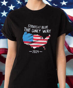 The Only Way Straight Blue 2024 T-Shirt