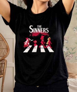 The Sinners Walking Abbey Road T-Shirt2