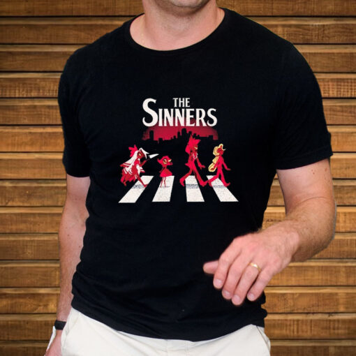 The Sinners Walking Abbey Road T-Shirt3