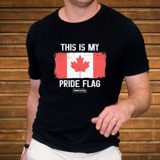 This Is My Pride Flag Canada Rebelnews T-Shirt3