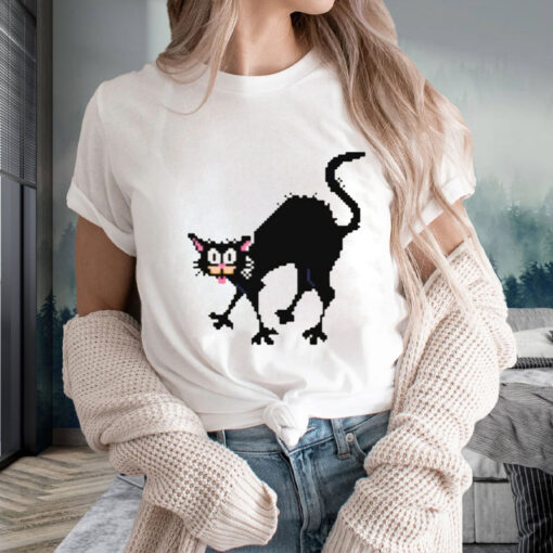 Tom Cat 8 Bit T-Shirt2