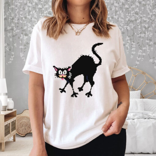 Tom Cat 8 Bit T-Shirt3