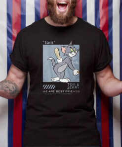 Tom Character We Are Best Friends Tom And Jerry Matching T-Shirt4