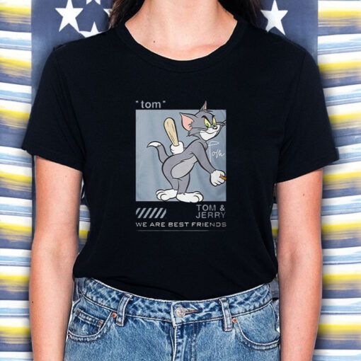 Tom Character We Are Best Friends Tom And Jerry Matching T-Shirt5