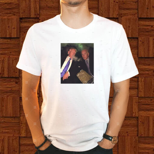 Trump And Biden Smoking Weed T-Shirt1