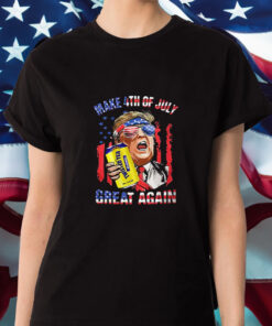 Trump Twisted Tea Make 4th Of July Great Again T-Shirt