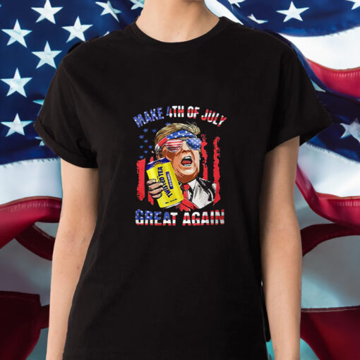 Trump Twisted Tea Make 4th Of July Great Again T-Shirt