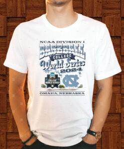 Unc Baseball 2024 Baseball College World Series T-Shirt1