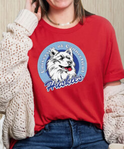 University Of Connection Huskies Logo T-Shirt1