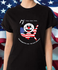 We Love America Champagne T-Shirt