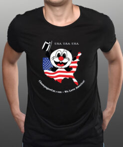 We Love America Champagne T-Shirt1