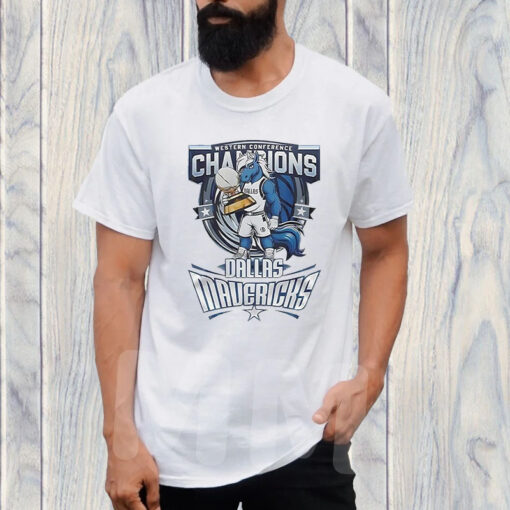 Western Coference Champions Dallas Mavericks T-Shirt