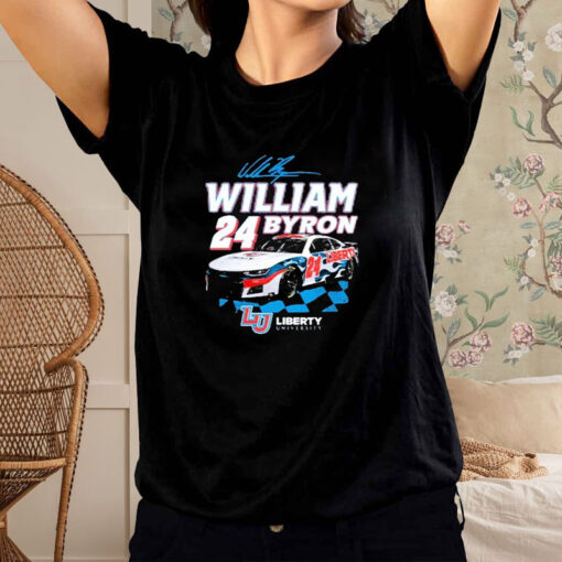 William Byron 24 Liberty University T-Shirt2