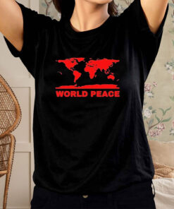 World Peace Map Elon Musk T-Shirt2