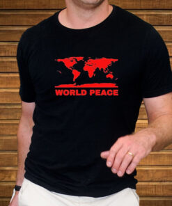 World Peace Map Elon Musk T-Shirt3