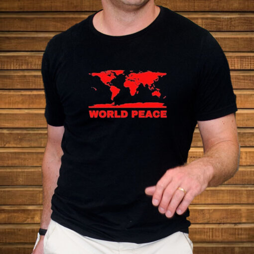 World Peace Map Elon Musk T-Shirt3