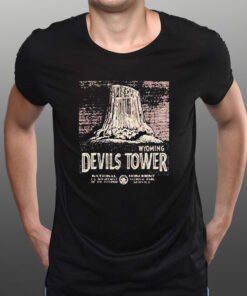 Wyoming Devils Tower National Monument Us Department T-Shirt1