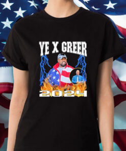 Ye X Greer 2024 US Fire And Thunder T-Shirt