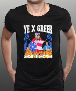 Ye X Greer 2024 US Fire And Thunder T-Shirt1