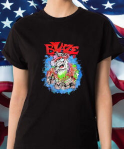 Blaze Zombie Splatter T-Shirt