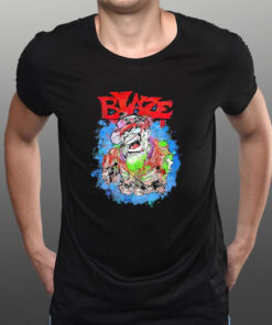 Blaze Zombie Splatter T-Shirt1