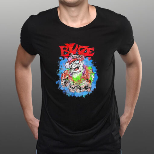 Blaze Zombie Splatter T-Shirt1