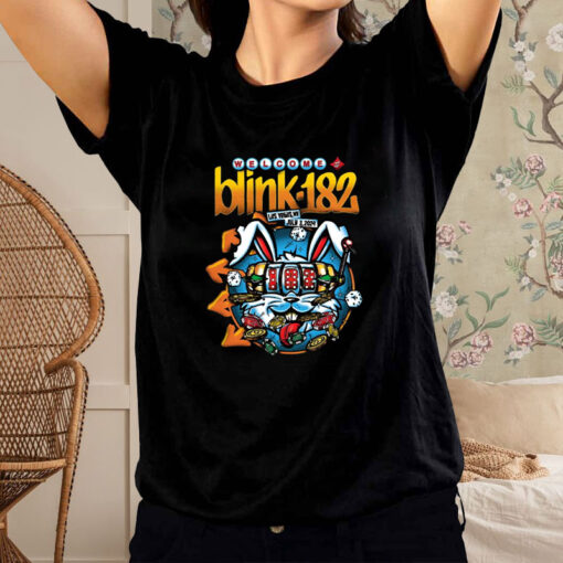 Blink-182 Las Vegas July 3, 2024 T-Mobile Arena T-Shirt2