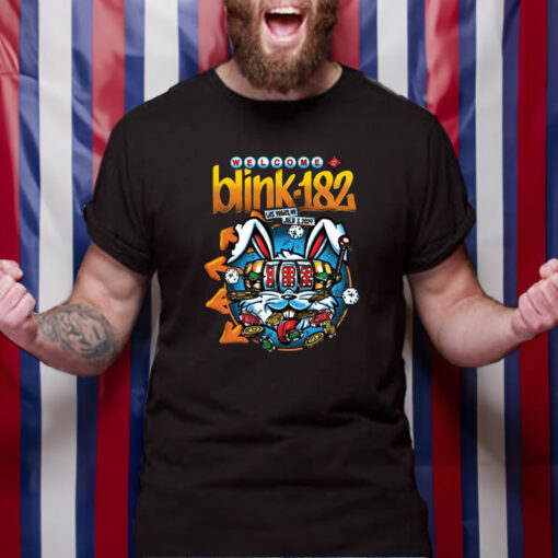 Blink-182 Las Vegas July 3, 2024 T-Mobile Arena T-Shirt4