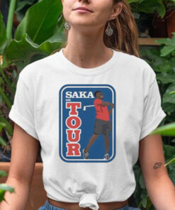 Carlbourkeart Saka On Tour T-Shirt4