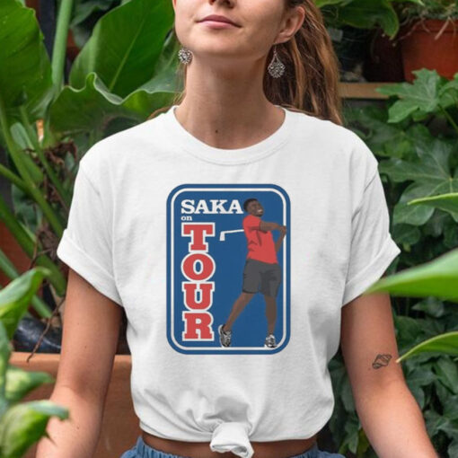 Carlbourkeart Saka On Tour T-Shirt4