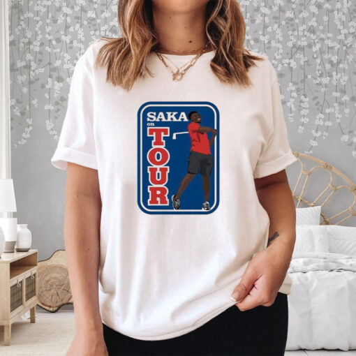 Carlbourkeart Saka On Tour T-Shirt5